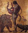 Franz von Stuck Orpheus painting